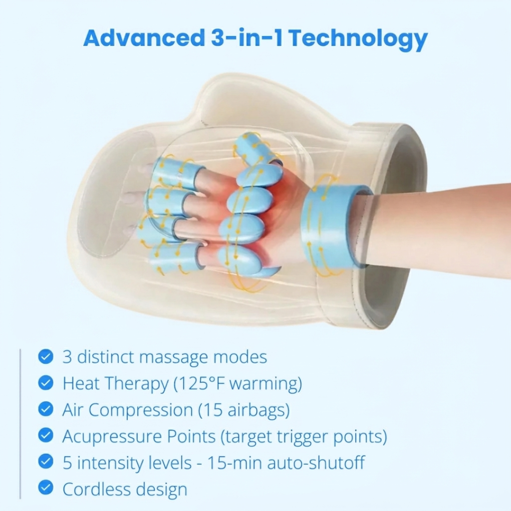 The Original Aeloriana™ 3-in-1 Hand Massager